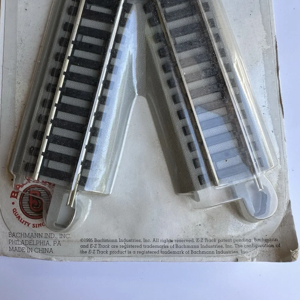 NEW BACHMANN E-Z TRACK HO SCALE 30° CROSSING SECTION nickel silver rail BAC44540